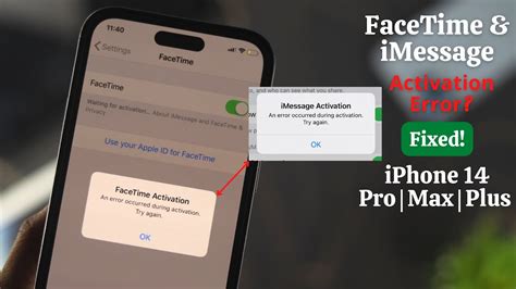 Free Activation of FaceTime and iMessage .